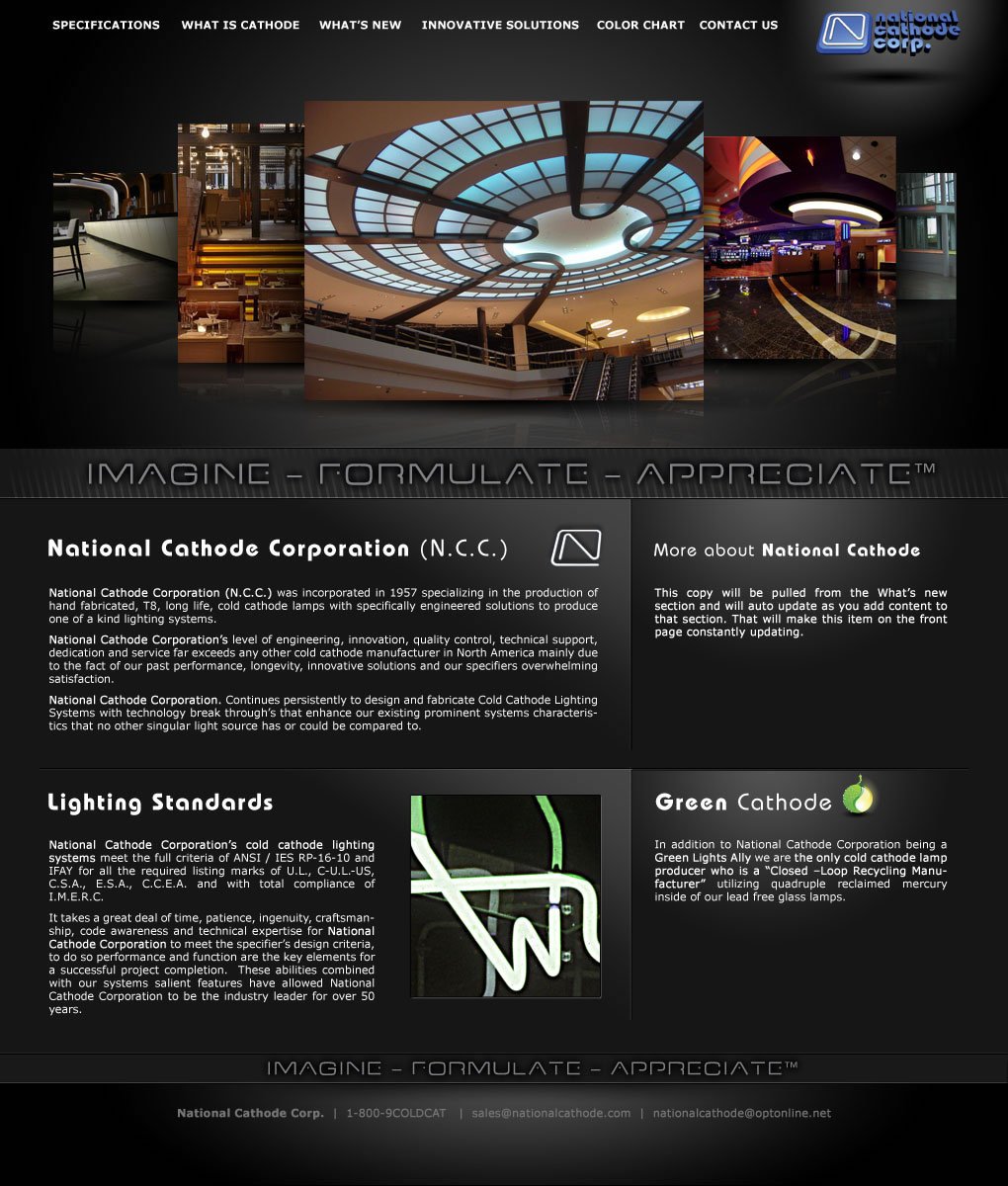 National Cathode Cold Cathode Lighting