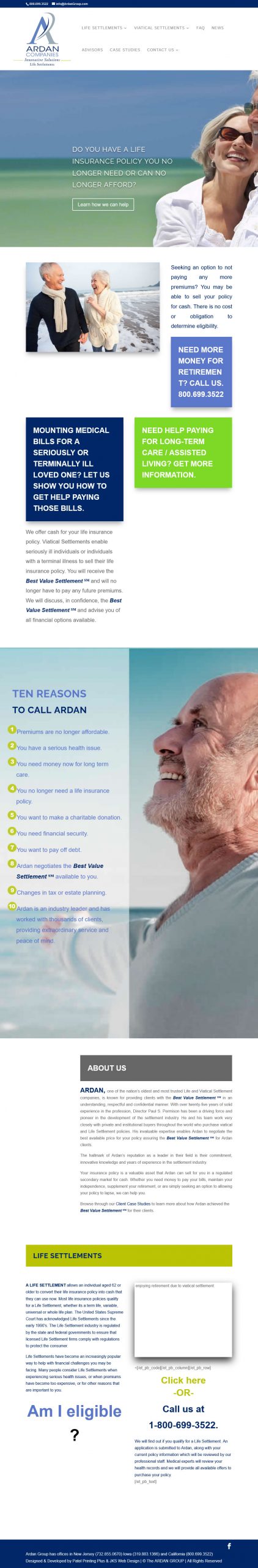 Ardan Group Webist